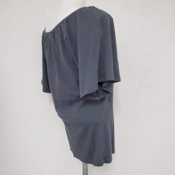 OLD NAVY | Charcoal Boat Neck Bell Sleeve Tee - Picture 5 of 8